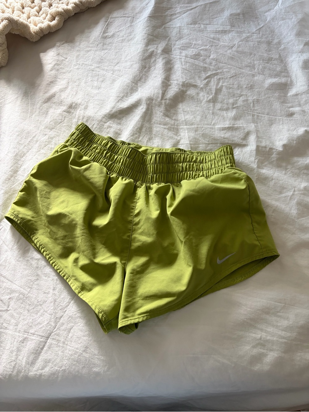 Nike Women’s Lime Athletic Running Shorts